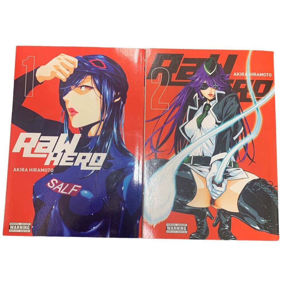Raw Hero‎ Vol. 1-2 Manga Akira Hiramoto English Yen Press